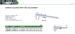 Pied à coulisse à vernier avec ajustement fin INSIZE – Image 2