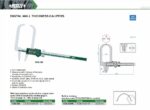 Pied à coulisse numérique à becs courbé INSIZE – Image 2