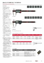 Pied à coulisse numérique IP67 pour mesure de rainures d'arbre MarCal 16 EWRi-NA / 16 EWR-NA – Image 3
