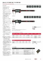 Pied à coulisse numérique IP67 à bec fin pour distances de rainures MarCal 16 EWRi-SM / 16 EWR-SM – Image 3
