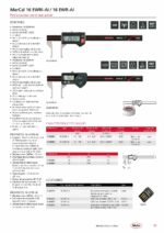 Pied à coulisse numérique IP67 à bec coudée pour mesure de gorge dans alésage MarCal 16 EWRi-AI / 16 EWR-AI – Image 3