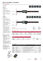 Jauge de profondeur numérique fine MarCal 30 EWR-N  pour mesure de gorge IP67 – Image 2