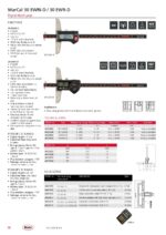 Jauge de profondeur numérique MarCal 30 EWR-D pour mesure de gorge IP67 – Image 2