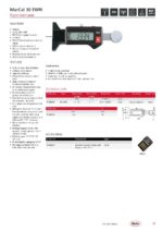 MINI Jauge de profondeur numérique MarCal 30 EWRi IP67 – Image 2