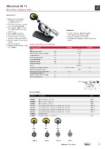 Micromètre extérieur à cadran sur socle Micromar 40 TS – Image 3
