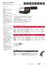 Micromètre extérieur numérique à avance rapide Micromar 40 EWR-L – Image 2