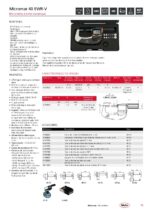 Coffret Micromètre extérieur numérique avec touches interchangeables IP65 Micromar 40 EWR-V – Image 2