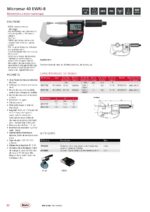 Micromètre extérieur numérique à touches fine IP65 Micromar 40 EWRi-B sans fil – Image 2
