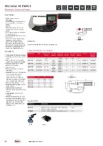 Micromètre extérieur numérique à touches couteau IP65 Micromar 40 EWRi-S sans fil – Image 2