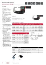 Micromètre extérieur numérique à touches interchangeables IP65 Micromar 40 EWRi-V sans fil – Image 2