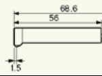 Capteur standard Ø 12,3 mm (pointe 2 µm) (E-DT-SM49A)