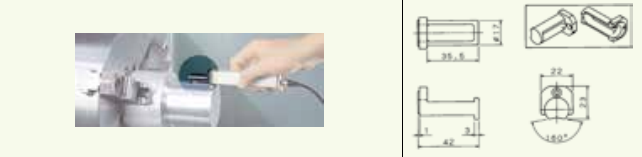 E-WJ-S85A Embout cylindre pour SURFCOM TOUCH 35 (E-WJ-S85A) – Image 1