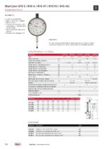 Comparateur à montre (58mm)  MarCator 810 S / 810 A / 810 AT / 810 SV / 810 AU  MAHR - vue 2