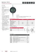 Comparateur numérique IP52 MarCator 1075 R  MAHR - vue 2