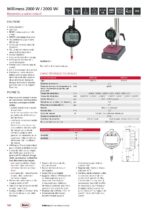 Comparateur numérique inductif IP64  Millimess 2000 W / 2000 Wi MAHR – Image 2
