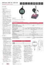 Comparateur numérique avec graduation inductif (mm/pouce) IP64  Millimess 2001 W / 2001 Wi MAHR - vue 2