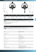 Comparateur à cadran haute précision (Resolution 0,001mm Capacité 0.1mm )Antichoc IP40 / IP54 TESA - vue 2