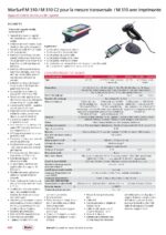Rugosimètre mobile IP40 MarSurf M 310 / M 310 C2 pour la mesure transversale / M 310 avec imprimante - vue 2
